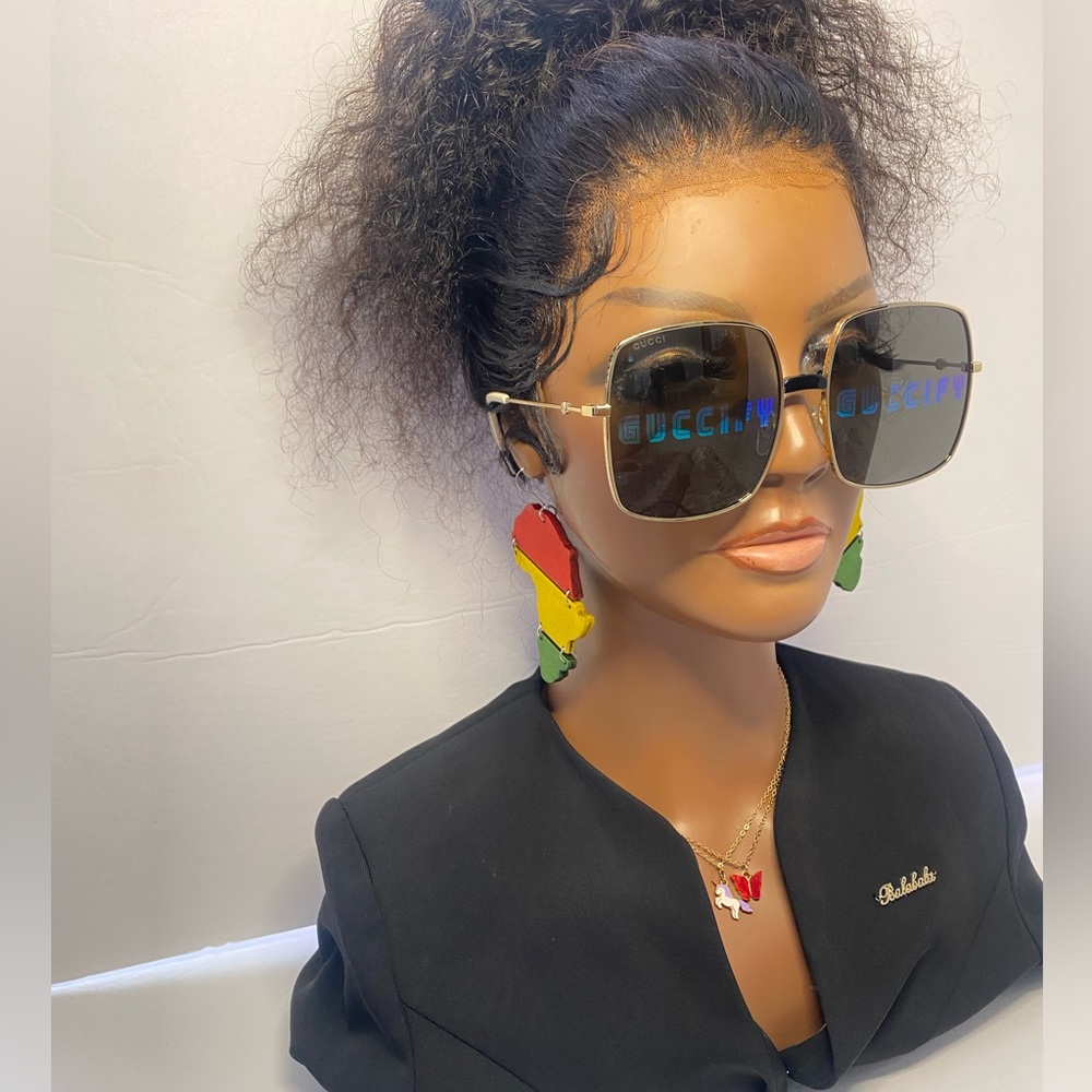New- Gucci  Square Sunglasses GG0414S